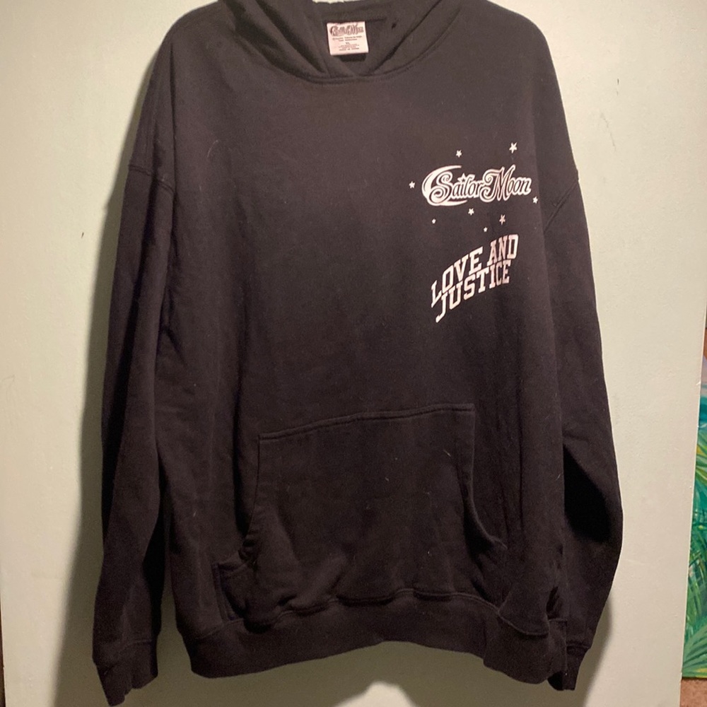 Sailor moon extra large hoodie note: lost string in hood!